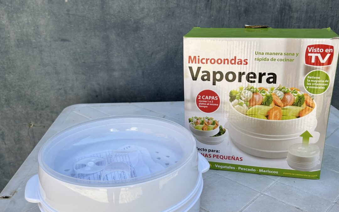 Vaporera per a microones