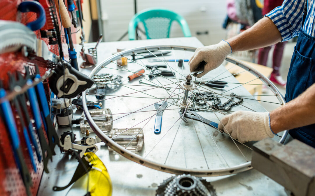 Formació de reparació de bicicletes